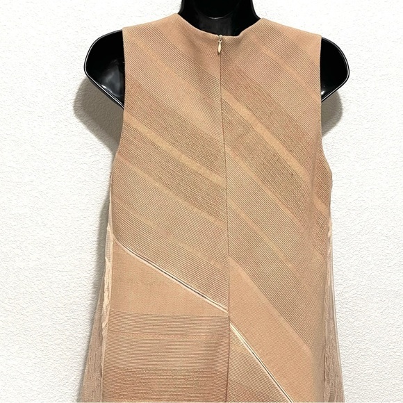 Collectiva Concepcion Woman Classy Peach Lace Dress Size 8 - Picture 11 of 16